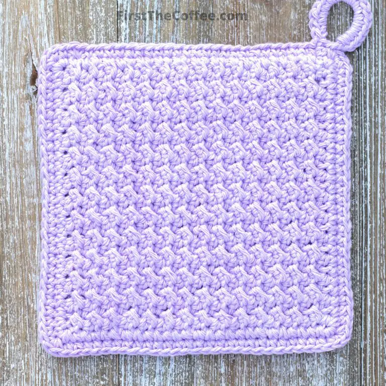 Square Crochet Potholder Pattern