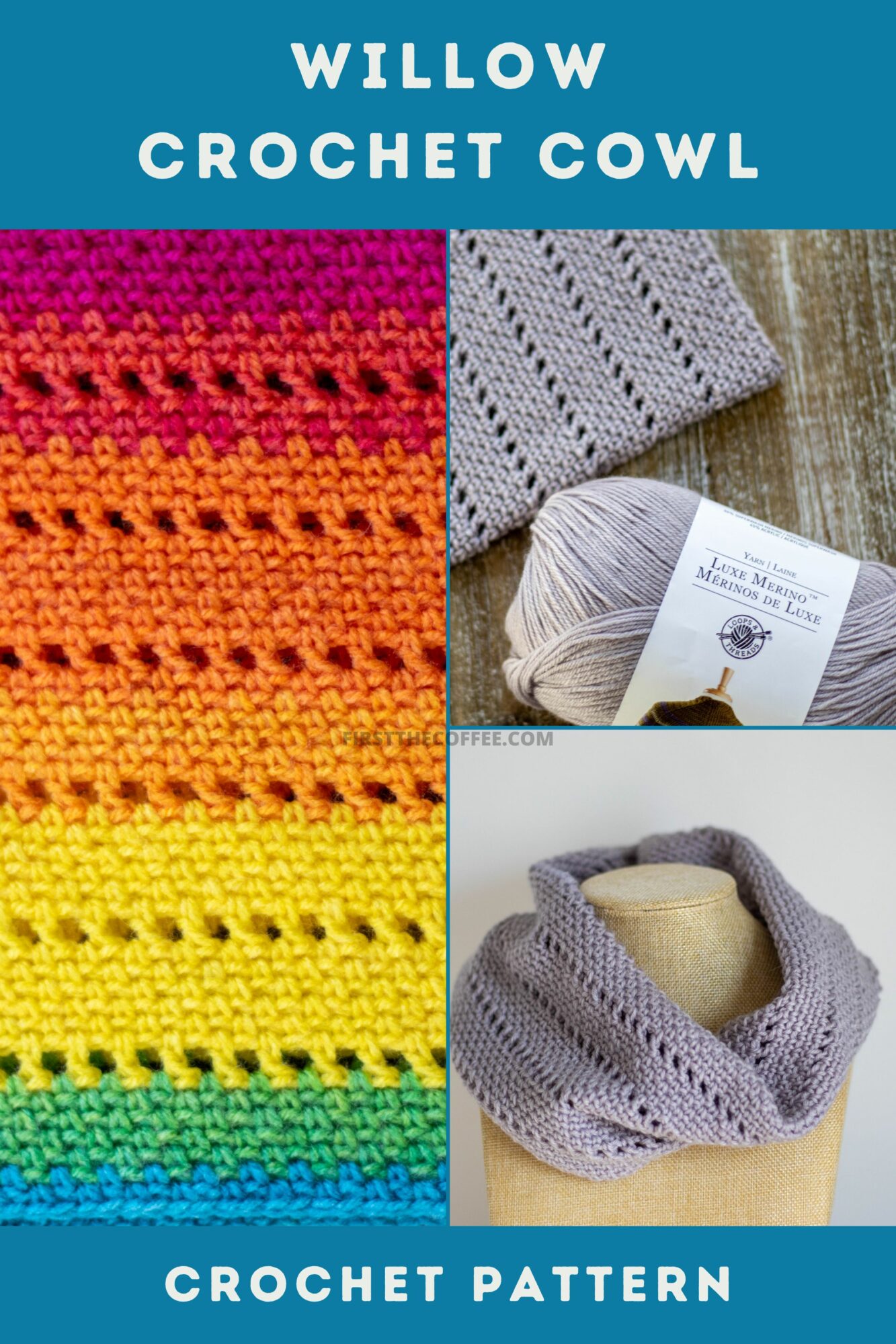 Willow Crochet Cowl Pattern
