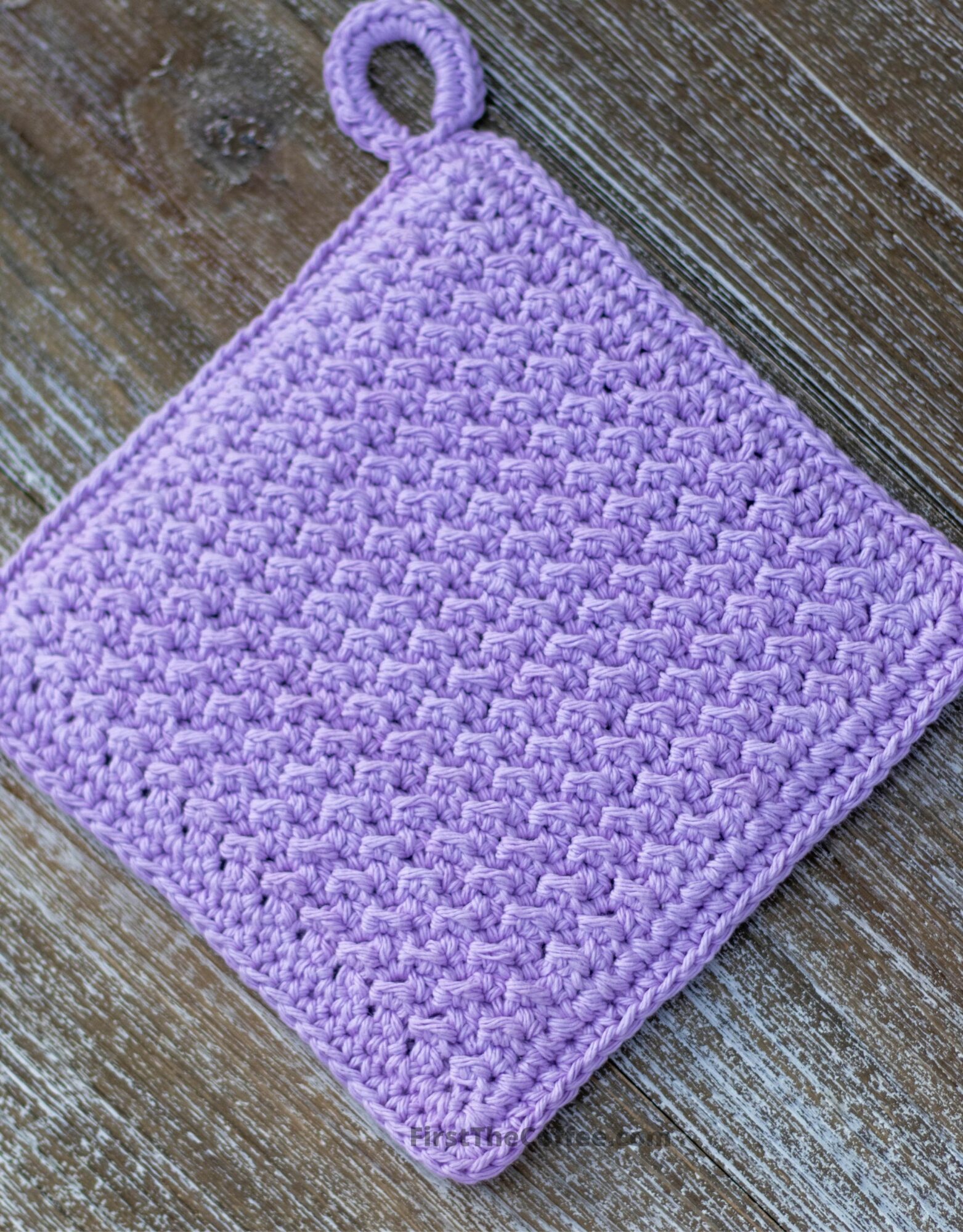 Free Crochet Square Potholder Pattern