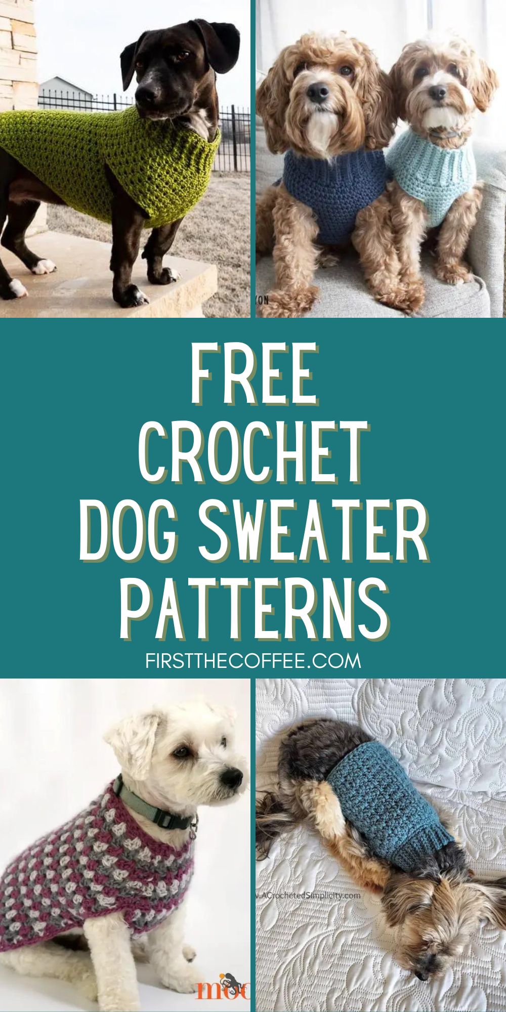 Free Crochet Dog Sweater Patterns