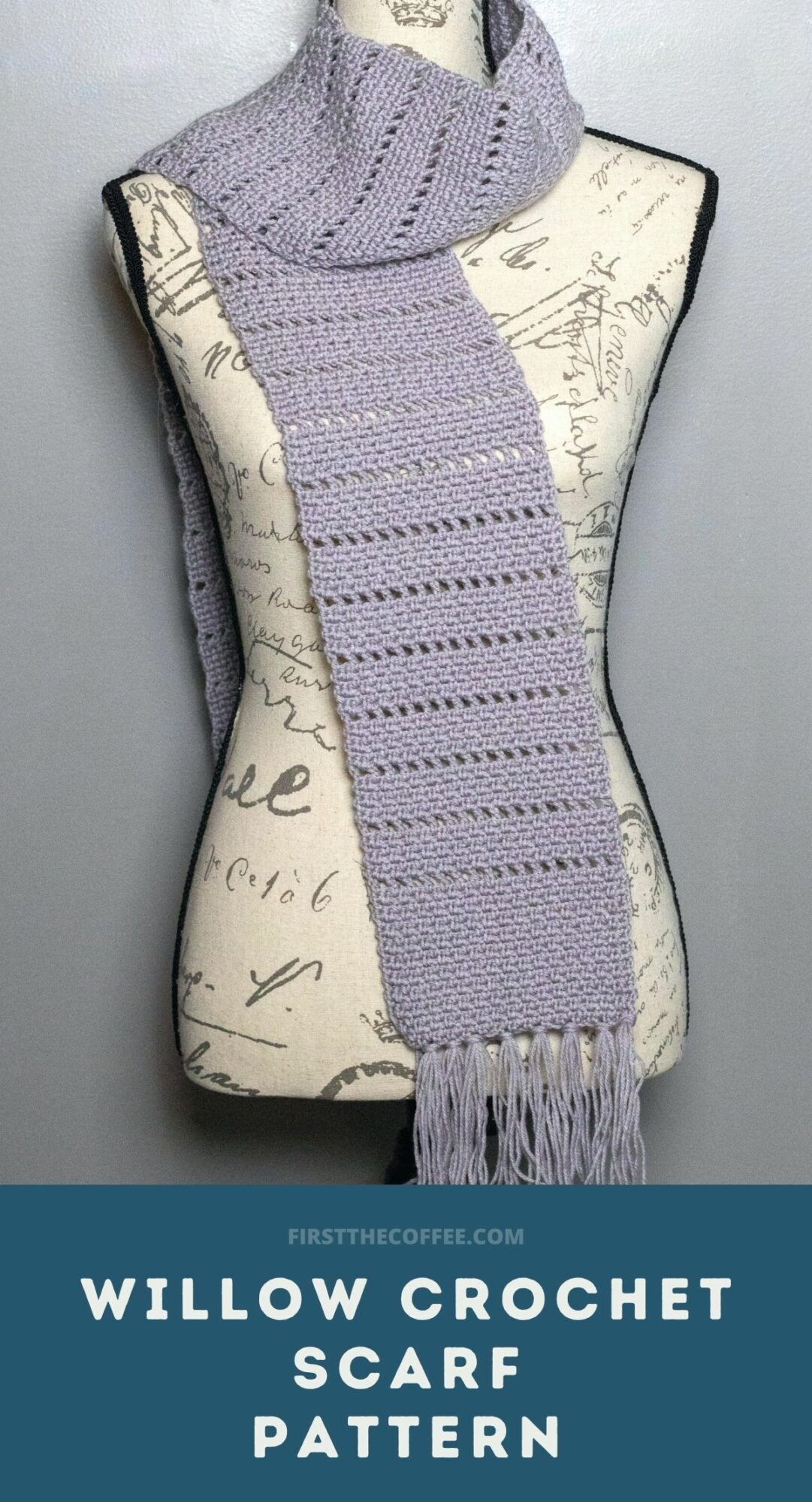 Willow Crochet Scarf Pattern